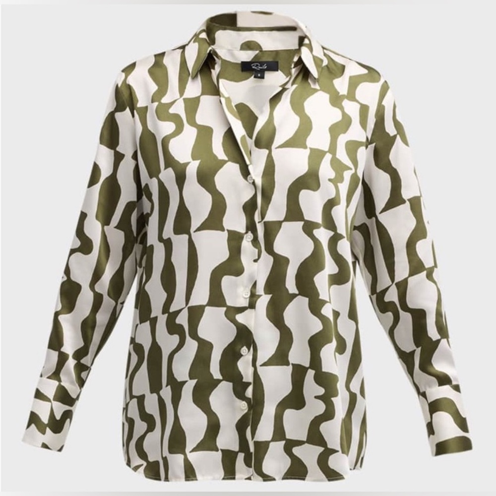 RAILS ledger noto shirt green‎ link size medium